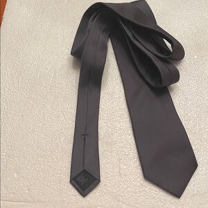 New DKNY Charcoal Gray Tie